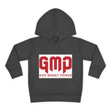 Toddler Hoodie — 'GMP' God Money Power Red Logo Pullover