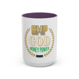 GMP Coffee Mug — “GOD Money Power” Motivational Accent Mug