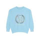 Gold Monogram Logo Sweatshirt — "GMP" Circle Graphic Crewneck