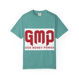 T-Shirt — GMP Bold Logo “God Money Power” Graphic Tee