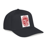 GMP Circle Logo Baseball Cap — 'Good Money Power' Red Embroidered Hat