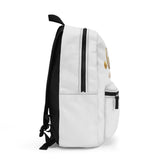 GMP God Money Power Backpack – Luxe Gold Logo Casual Daypack