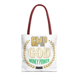 GMP GOD Money Power Tote Bag — Bold Financial Empowerment Canvas Tote