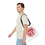 Tote — "GMP (God Money Power)" Red Logo Canvas Tote Bag