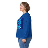 Long Sleeve Tee — 'God Money Power' Graphic Shirt