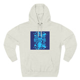 Hoodie - 'God Money Power' Graphic Fleece Pullover