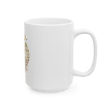GMP Tiger Mug — "God Money Power" Ceramic Coffee Cup (11oz & 15oz)
