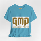 GMP "God Money Power" Graphic Tee — Inspirational Faith & Prosperity Shirt