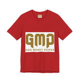 GMP "God Money Power" Graphic Tee — Inspirational Faith & Prosperity Shirt