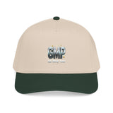 GMP Sparkle Logo Baseball Cap — Embroidered 'GMP' Retro Crest Hat