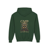 GMP Gold Throne Hoodie — 'GMP' Gold Money Power Youth Sweatshirt
