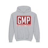 GMP (God Money Power) Youth Hoodie — Bold Faith & Success Sweatshirt
