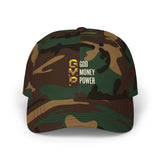 Dad Cap — Gold Leopard "GWP: Good Weekend Planner" Embroidered Baseball Hat