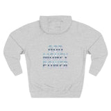 God Money Power Hoodie — Graphic Three-Panel Fleece Pullover