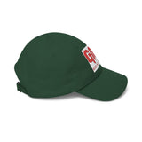 God Money Power Dad Cap – White Embroidered GMP Baseball Hat