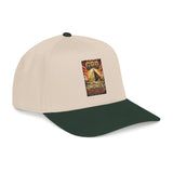 Baseball Cap — "God, Money, Power" Vintage Pyramid Graphic Hat