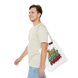 God Money Power Tote Bag — Bold Graphic Faith & Prosperity Statement Tote