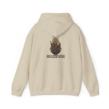 Hoodie — 'God Money Power' Buddha Graphic Pullover