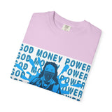 God Money Power Graphic T-Shirt