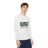 Youth Long Sleeve Tee — GMP "God Money Power" Logo