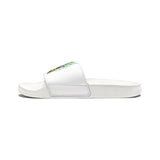 Slide Sandals — "God Money Power" Graphic Pool Slides