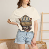God Money Power Retro Crest T-Shirt