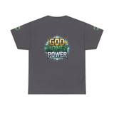 God Money Power Graphic Tee