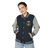 Letterman Jacket — GMP God Money Power Eagle Retro Varsity Jacket