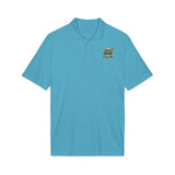 God is My Power Polo Shirt — Faith-Based Graphic Performance Polo