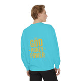 GMP "God Money Power" Sweatshirt — Gold Foil Graphic Crewneck