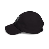 Angel Of Death Classic Dad Cap — Vintage Floral Skull Embroidered Baseball Hat