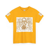 T-Shirt — 'Money Power' Vintage Crest Graphic Tee