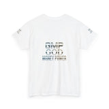 GMP GOD Money Power Tee — Metallic Logo Graphic T-Shirt