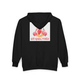 Full-Zip Hoodie — "God Monell Power" Graphic Back Print