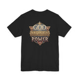 God Money Power Graphic Tee