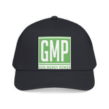GMP 'God Money Power' Mid Profile Baseball Cap — Retro Logo Trucker Hat