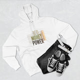 God Money Power Hoodie — Three-Panel Fleece Graphic Hoodie