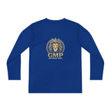 Youth Long Sleeve Tee — Gold Lion 'GMP' Athletic Team Shirt