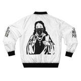 Bomber Jacket — 'Money Power' Bandana Saint Graphic