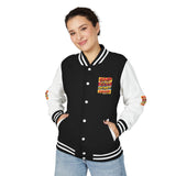 Letterman Jacket — "GMP God Money Power" Retro Varsity Jacket