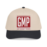 GMP ‘God Money Power’ Mid-Profile Baseball Cap — Embroidered Logo Hat