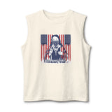 Patriotic Bandana Rider Tank – American Flag Biker Muscle Tee