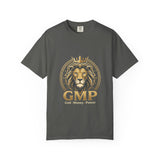 Lion Crest T-Shirt — GMP Gold Emblem Graphic Tee