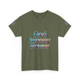 Graphic Tee — "God Money Power" Spiritual Streetwear T-Shirt