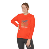 Youth Long Sleeve Tee — GMP GOD Money Power Graphic