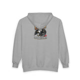 God Money Power (GMP) Zip Hoodie — Vintage Eagle Graphic