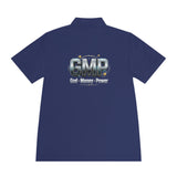 GMP Chrome Logo Men’s Sport Polo — Performance Golf & Work Shirt
