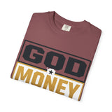 God Money Power Graphic T-Shirt — Bold Statement Tee