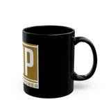 GMP Black Coffee Mug — "God Money Power" Bold Logo (11oz & 15oz)