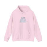 Hoodie — "God Money Power" Chrome Text Pullover